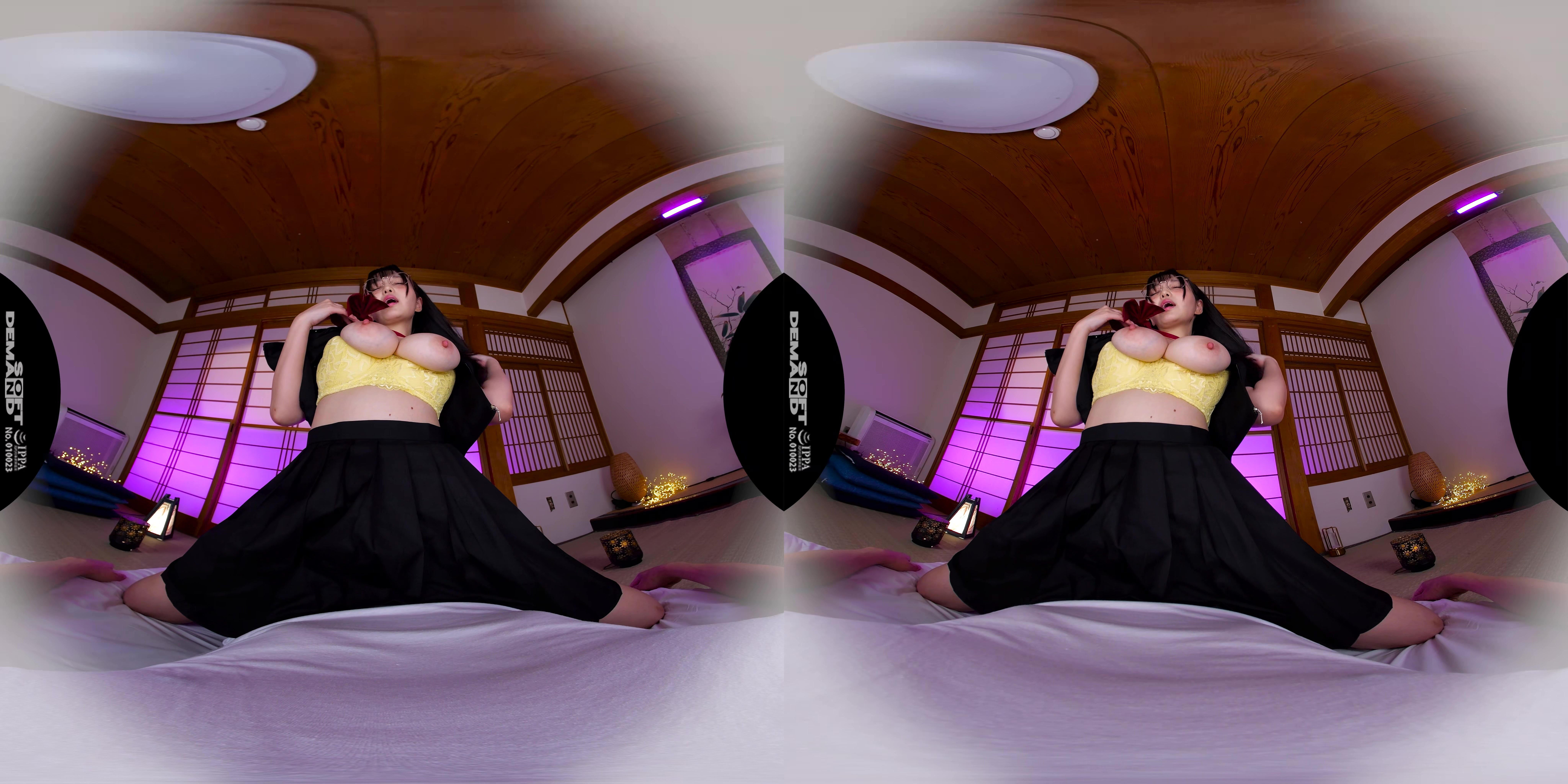 DSVR-1503 [VR] [8K] I couldnt resist the temptation of my busty  step-sister who